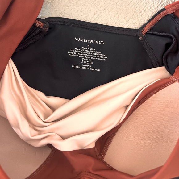 summersalt ruched backflip - Picture 2 of 5